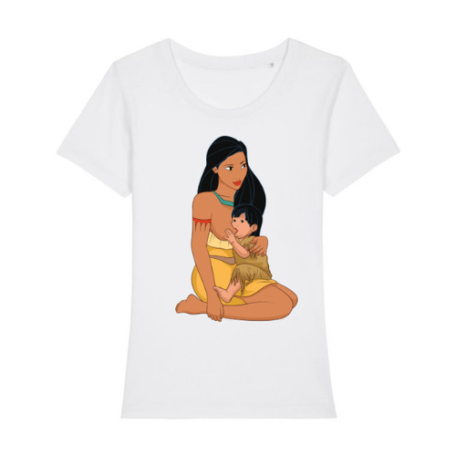 T-shirt bio Poca version allaitement