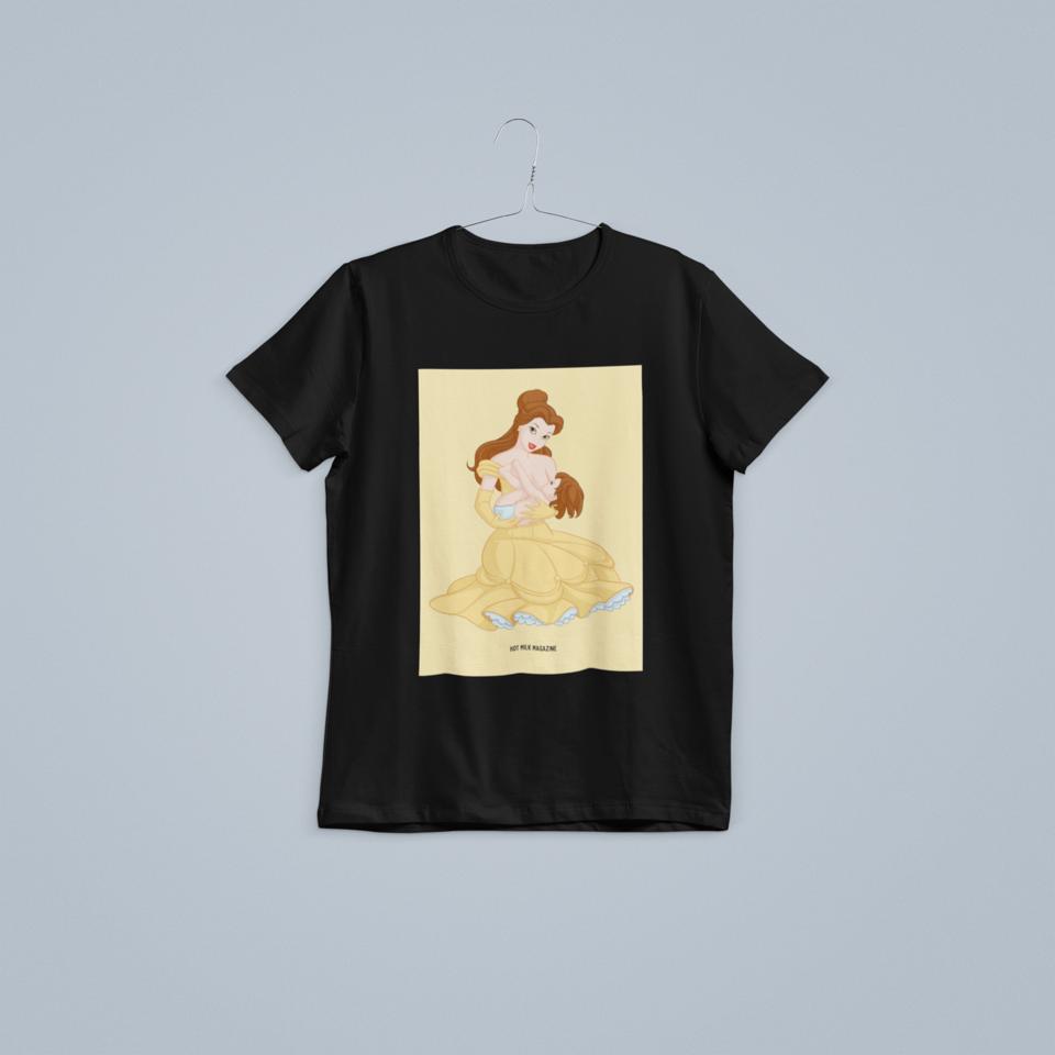 T-shirt bio Belle version allaitement